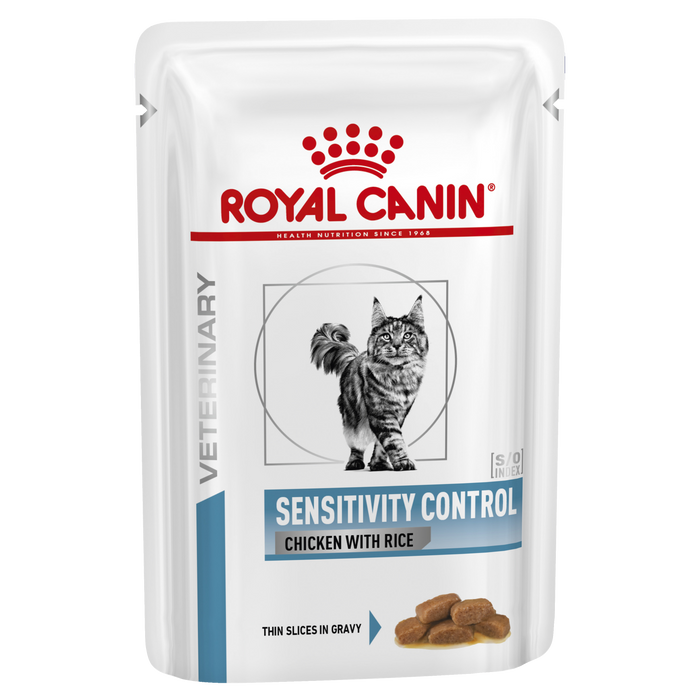 Royal Canin Sensitivity Control Chicken and Rice pouches 12 x 85g