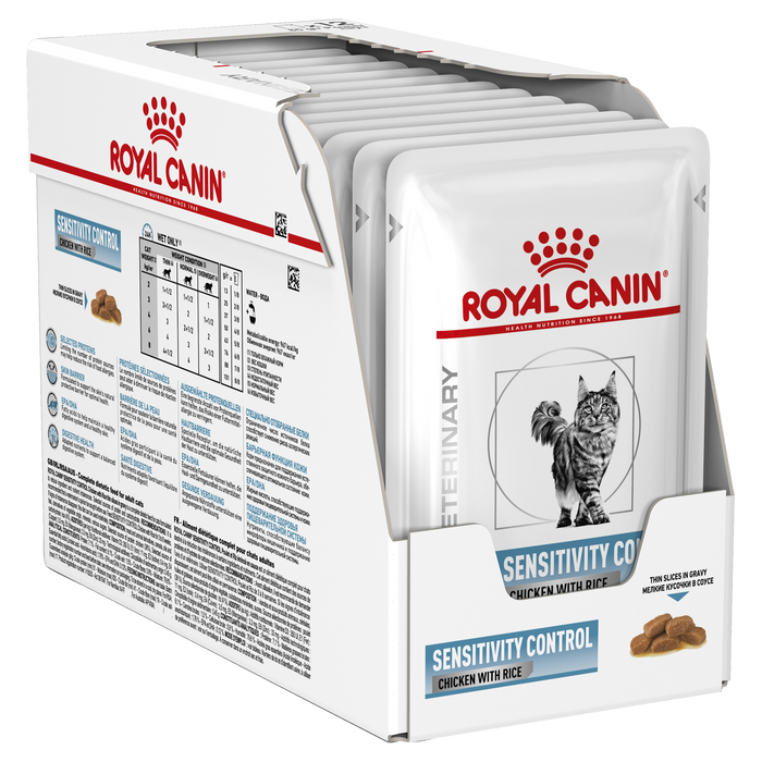 Royal Canin Sensitivity Control Chicken and Rice pouches 12 x 85g