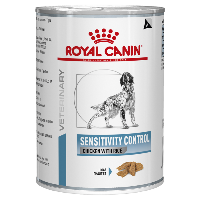 ROYAL CANIN® VETERINARY DIET Sensitivity Control Adult Wet Dog Food 12 x 420g Cans