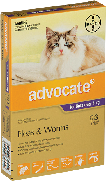 Advocate worming treatment for dogs on sale