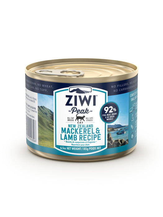 ZIWI Peak® Canned  Original Series  Mackerel & Lamb Recipe for cats