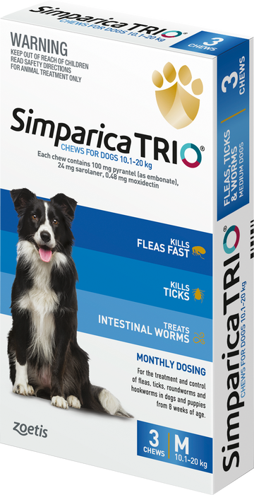Simparica Trio - 3 Pack