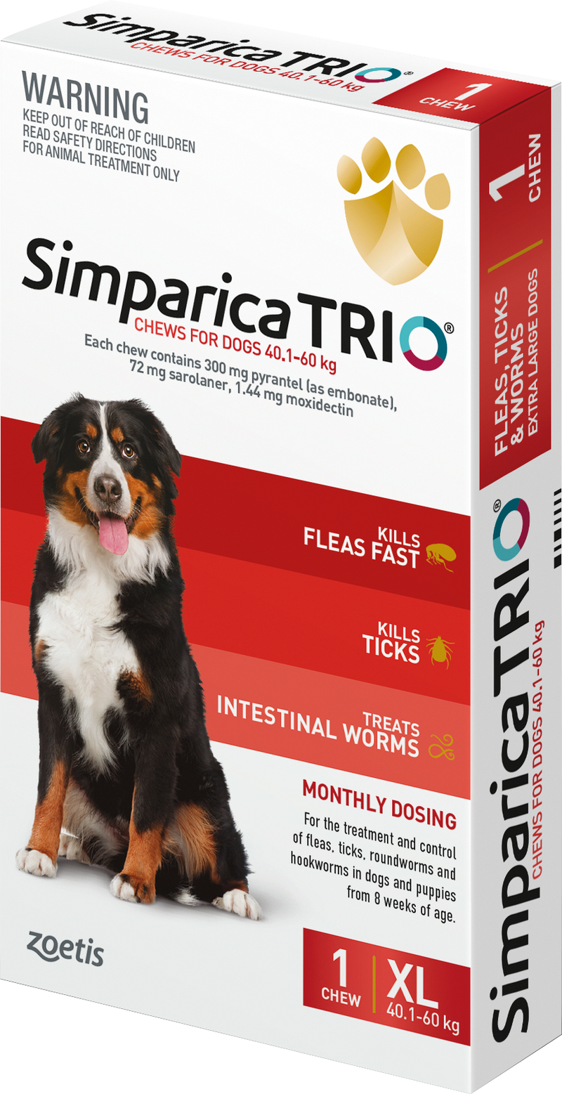Simparica Trio - Single Dose Packs