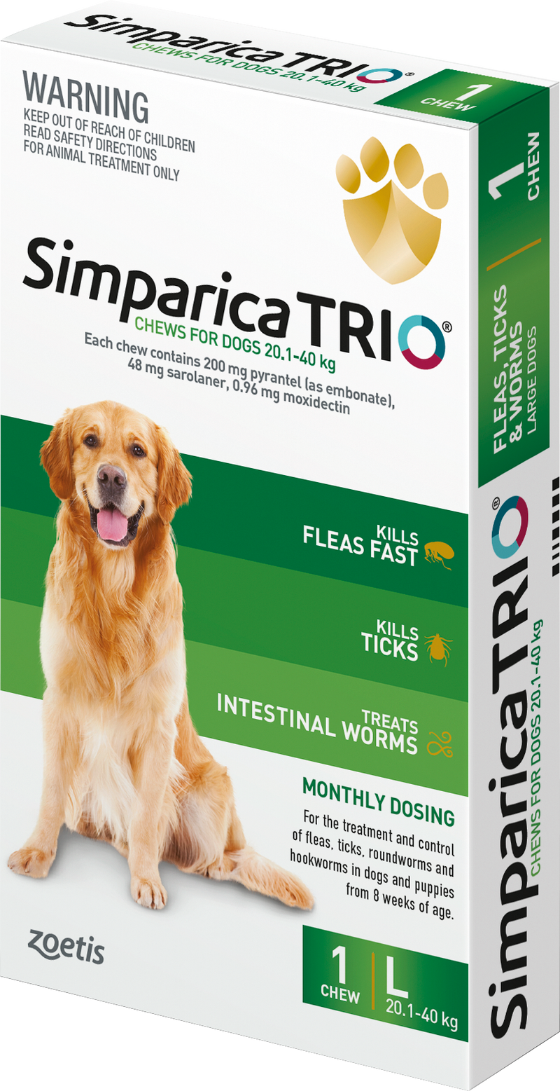 Simparica Trio - Single Dose Packs
