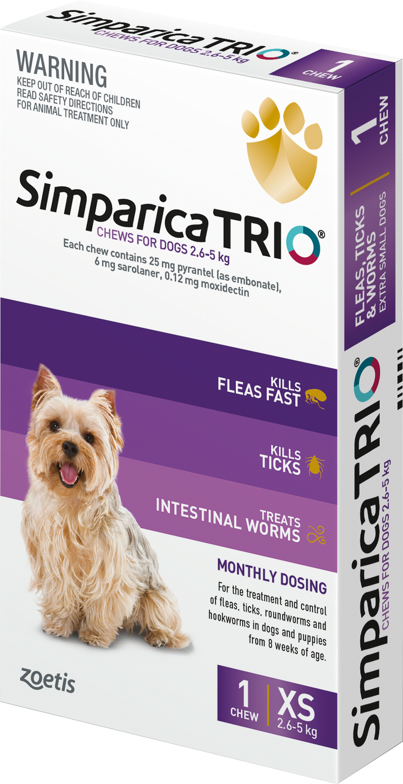 Simparica Trio - Single Dose Packs