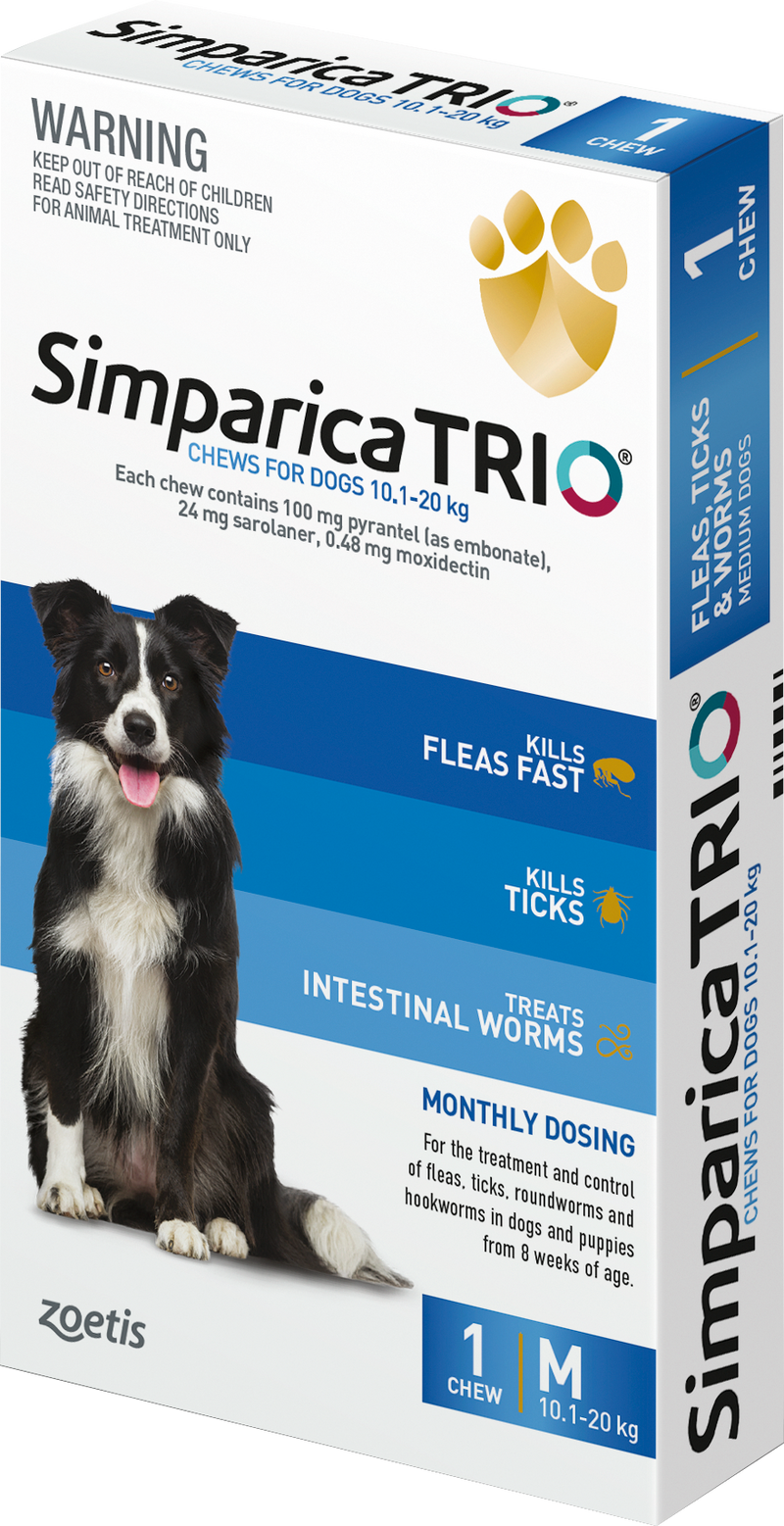 Simparica Trio - Single Dose Packs