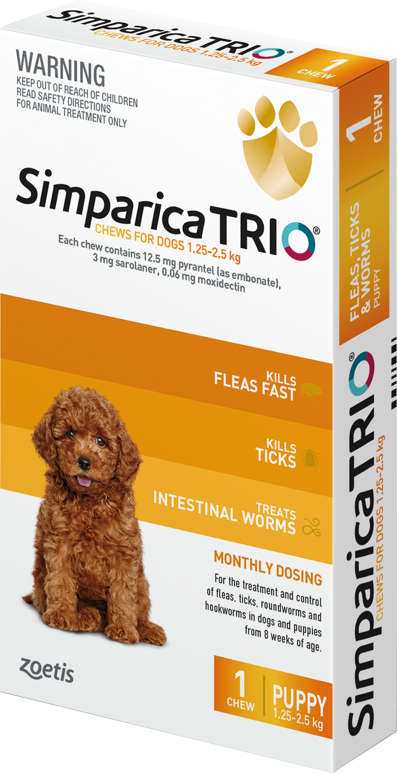 Simparica Trio - Single Dose Packs